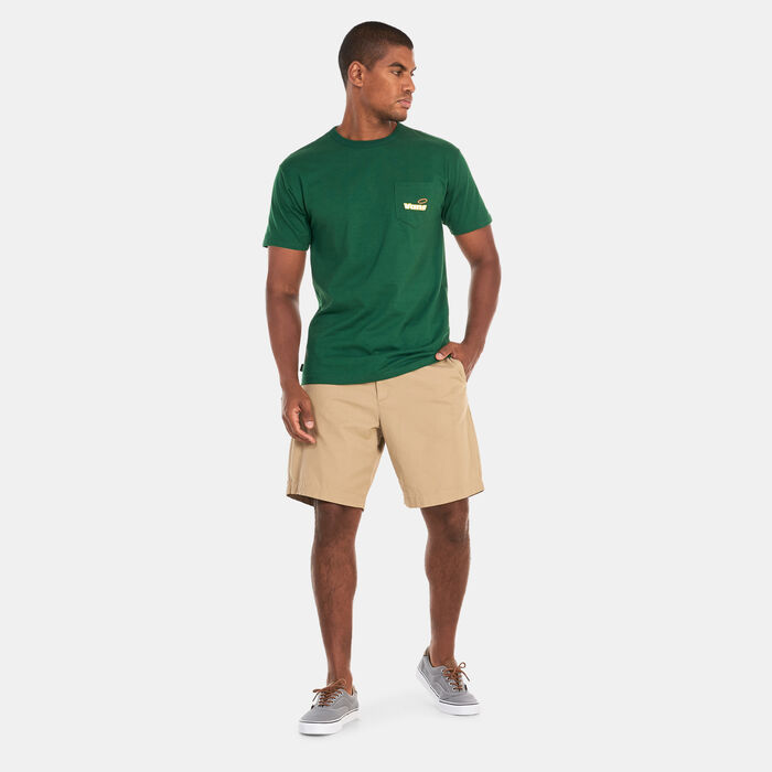 Vans Men's Off The Wall Graphic Pocket T-Shirt Green image number 2