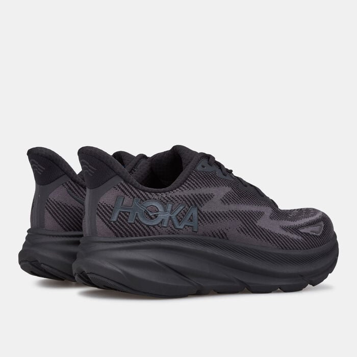 HOKA Men's Clifton 9 Running Shoe Black HOKA Men's Clifton 9 Running Shoe Black image number 3