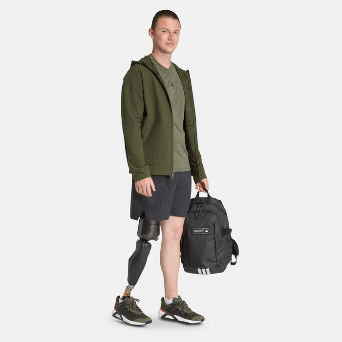 adidas Men's Designed For Training T-Shirt Green image number 2