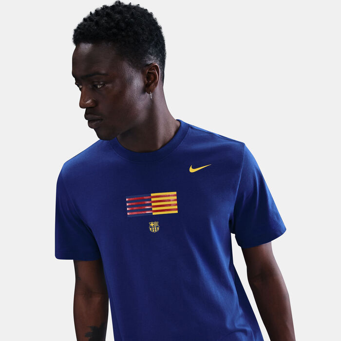 Nike Men's FC Barcelona Total 90 T-Shirt Blue Nike Men's FC Barcelona Total 90 T-Shirt Blue image number 5