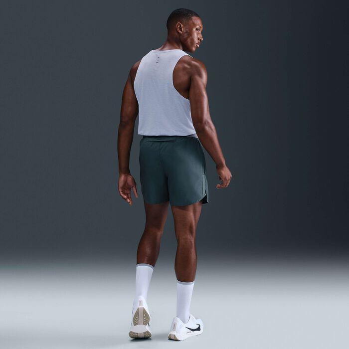 Nike Men's Stride Dri-FIT ADV Running Tank Top Grey image number 4