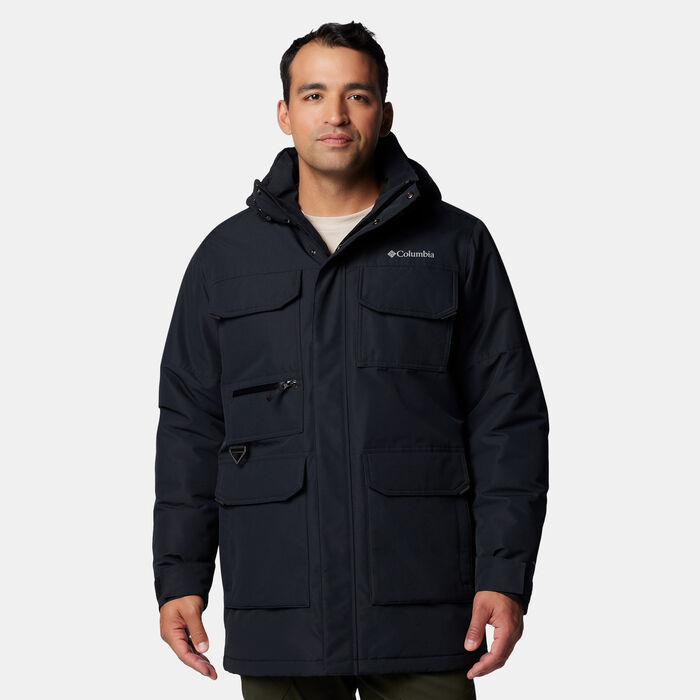 Columbia Men's Landroamer II Waterproof Parka Jacket Black Columbia Men's Landroamer II Waterproof Parka Jacket Black image number 0