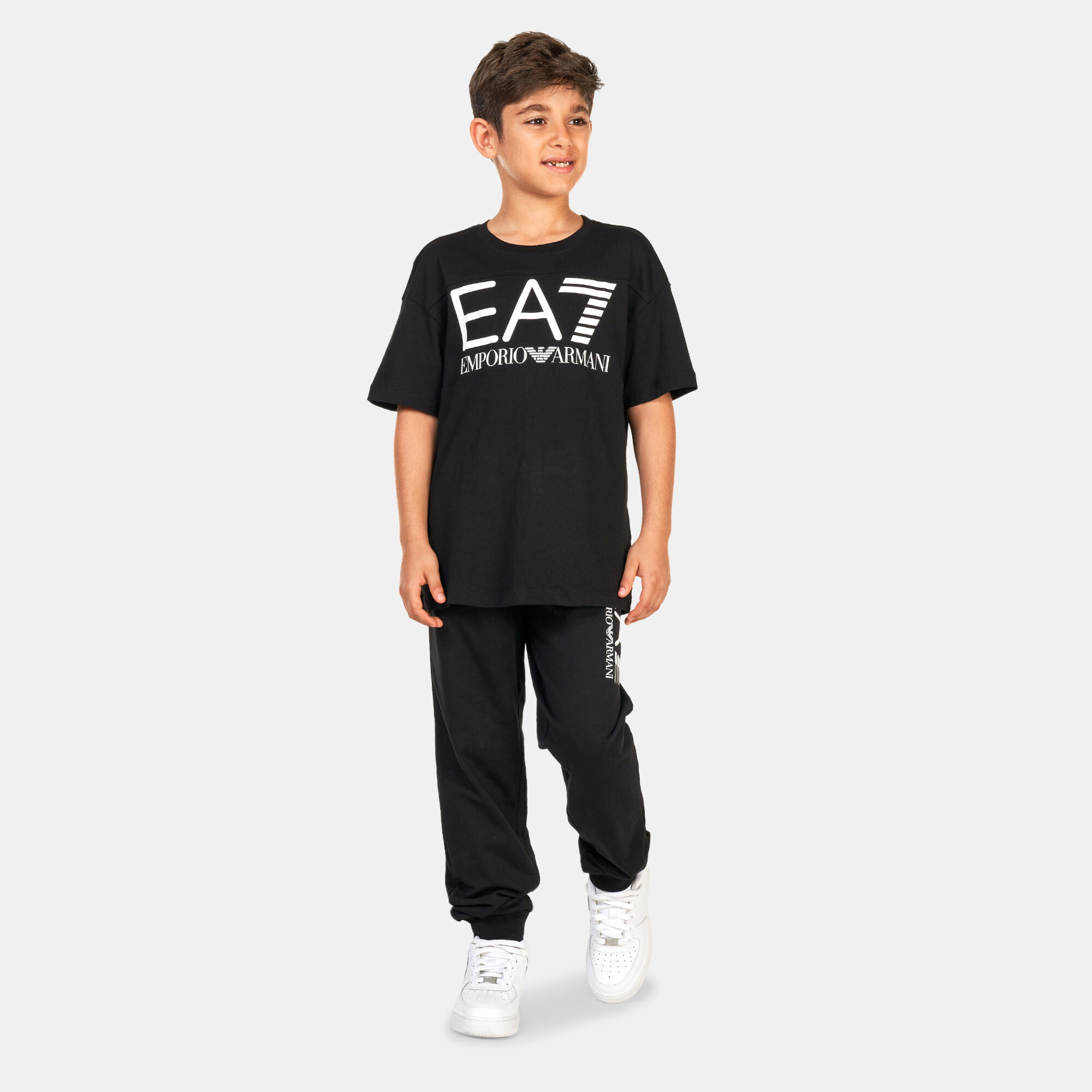 Kids armani joggers online