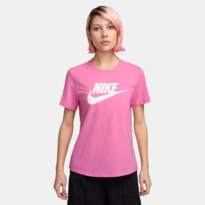 Nike Women's Sportswear Essentials Logo T-Shirt Pink