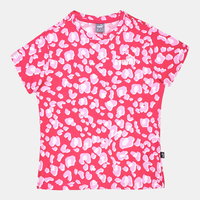 PUMA Kids' Ess+ Animal T-Shirt Pink PUMA Kids' Ess+ Animal T-Shirt Pink image number 0