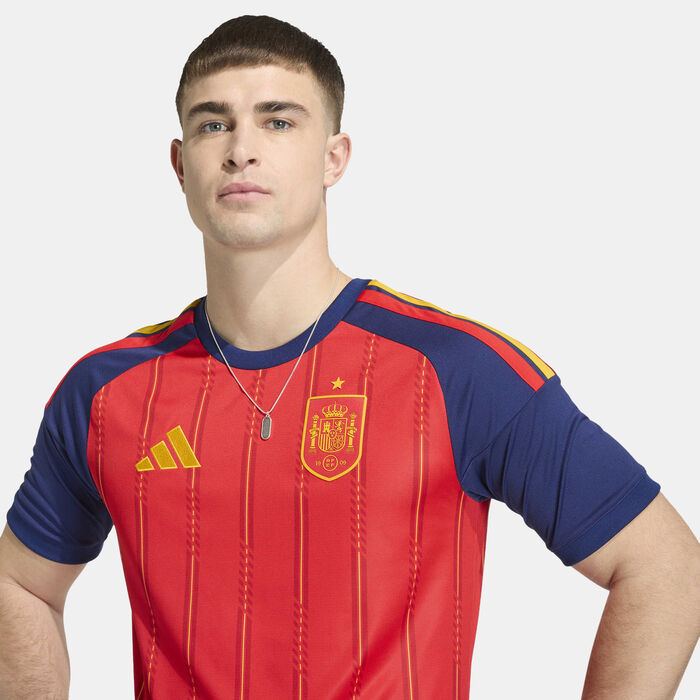 adidas Men's Spain 2026 Home Replica Football Jersey Red image number 3