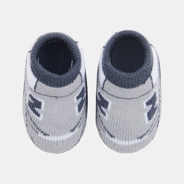 New Balance Kids' Classic Booties (2 Pairs) Grey New Balance Kids' Classic Booties (2 Pairs) Grey image number 2
