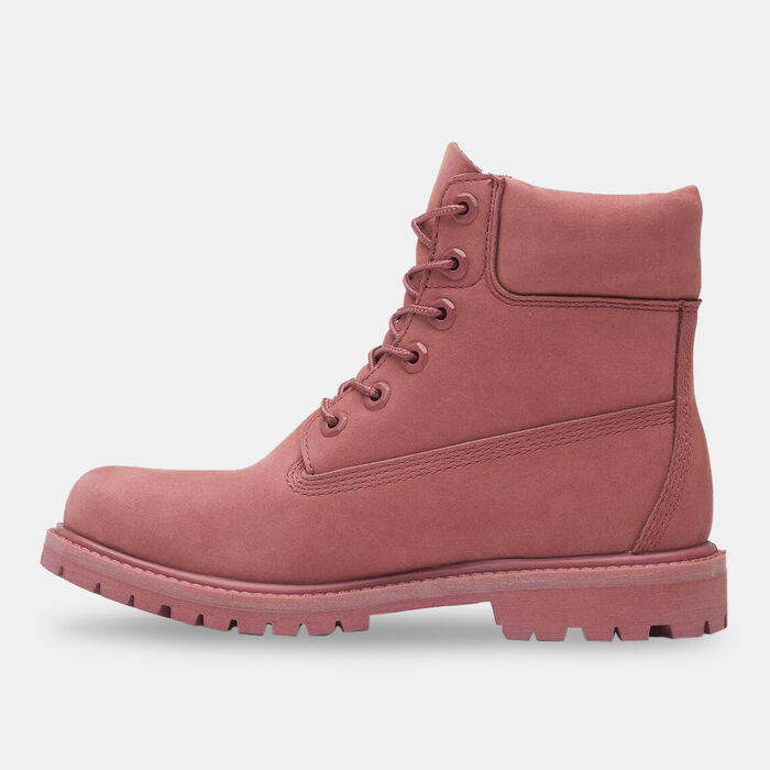Timberland Women's Premium Waterproof Boots Red image number 2