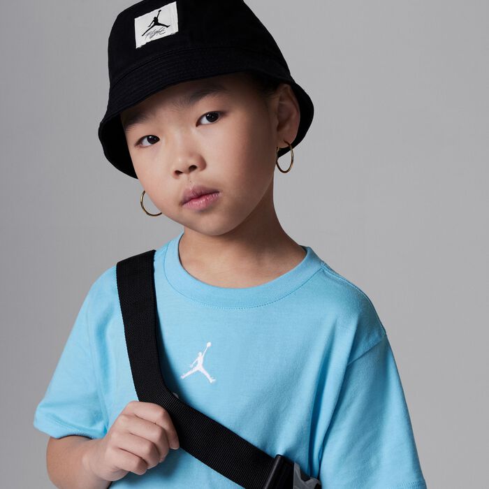 Jordan Kids' Essentials Tee T-Shirt Blue Jordan Kids' Essentials Tee T-Shirt Blue image number 1