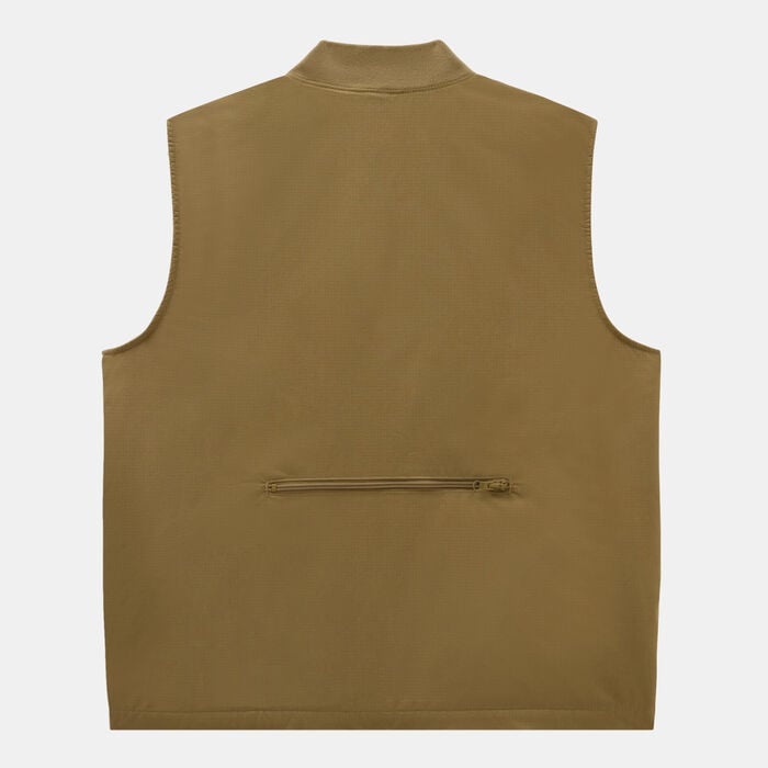 Vans Men's Spitfire Wheels Vest Brown Vans Men's Spitfire Wheels Vest Brown image number 1
