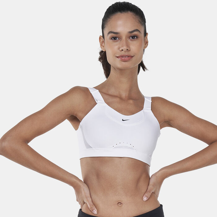 Nike Women's Alpha High-Support Padded Sports Bra White Nike Women's Alpha High-Support Padded Sports Bra White image number 0