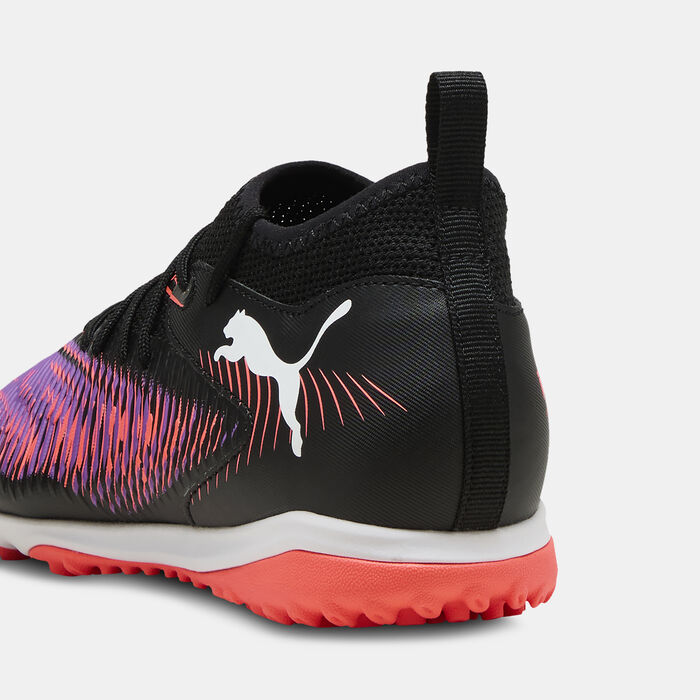 PUMA Kids' FUTURE 8 MATCH+ Turf Ground Football Shoes White image number 5