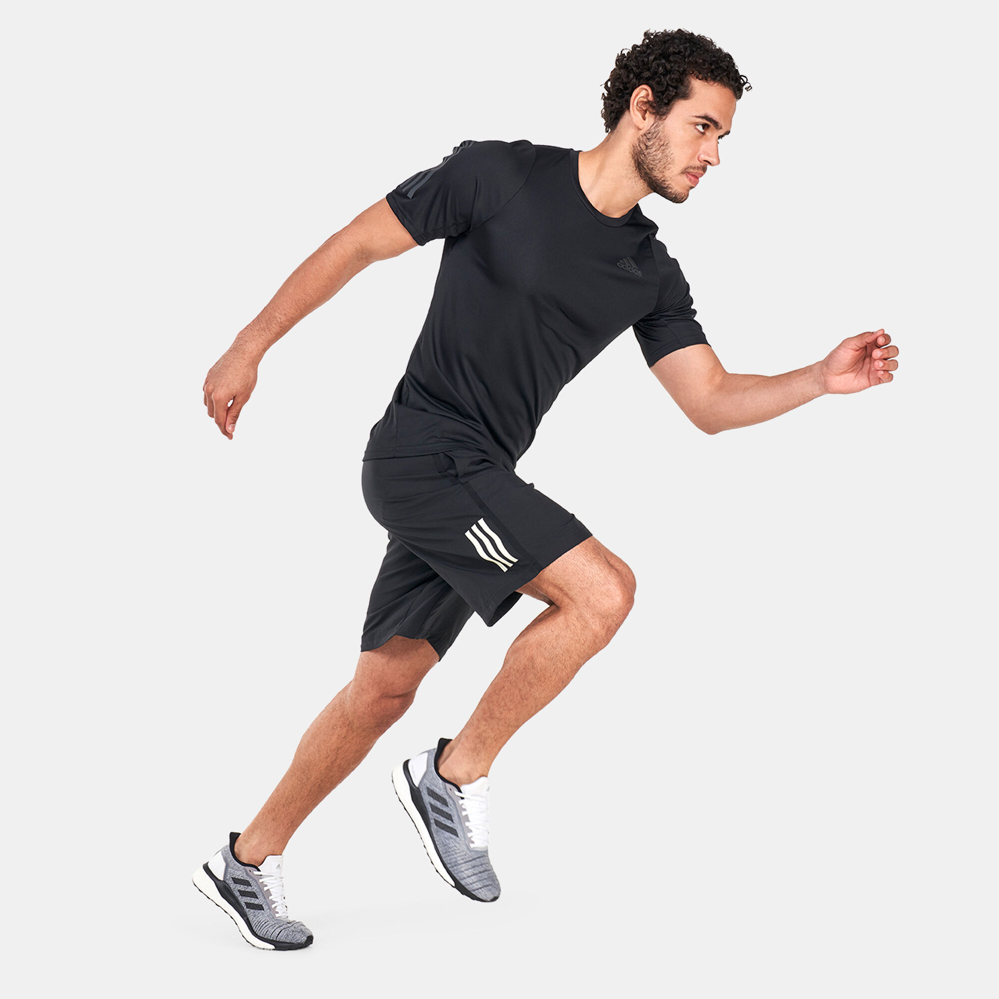 Men s Run Icon T Shirt Black adidas in KSA SSS