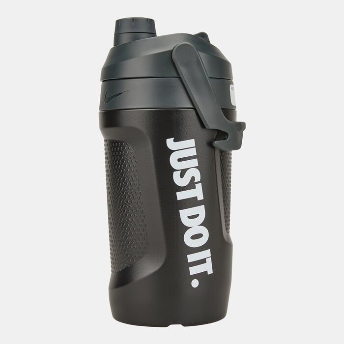 Nike Fuel Jug Wattle Bottle (40 Oz) Black Nike Fuel Jug Wattle Bottle (40 Oz) Black image number 1