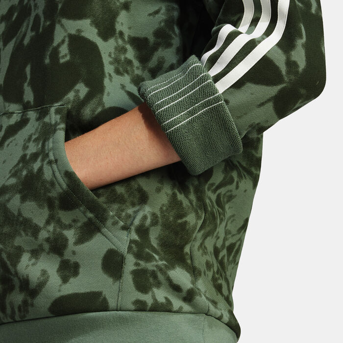 adidas Originals Women's Originals Hoodie Green adidas Originals Women's Originals Hoodie Green image number 4