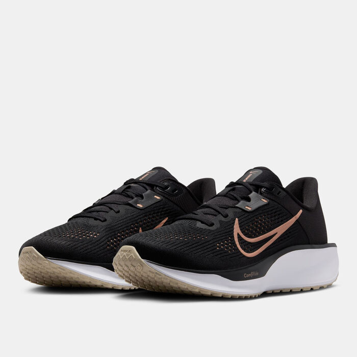 Nike Women's Quest 6 Road Running Shoes Grey image number 1