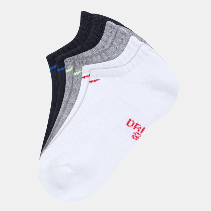 Nike Kids' Performance Cushioned No-Show Socks (3 Pair) (Older Kids) Black Nike Kids' Performance Cushioned No-Show Socks (3 Pair) (Older Kids) Black image number 0