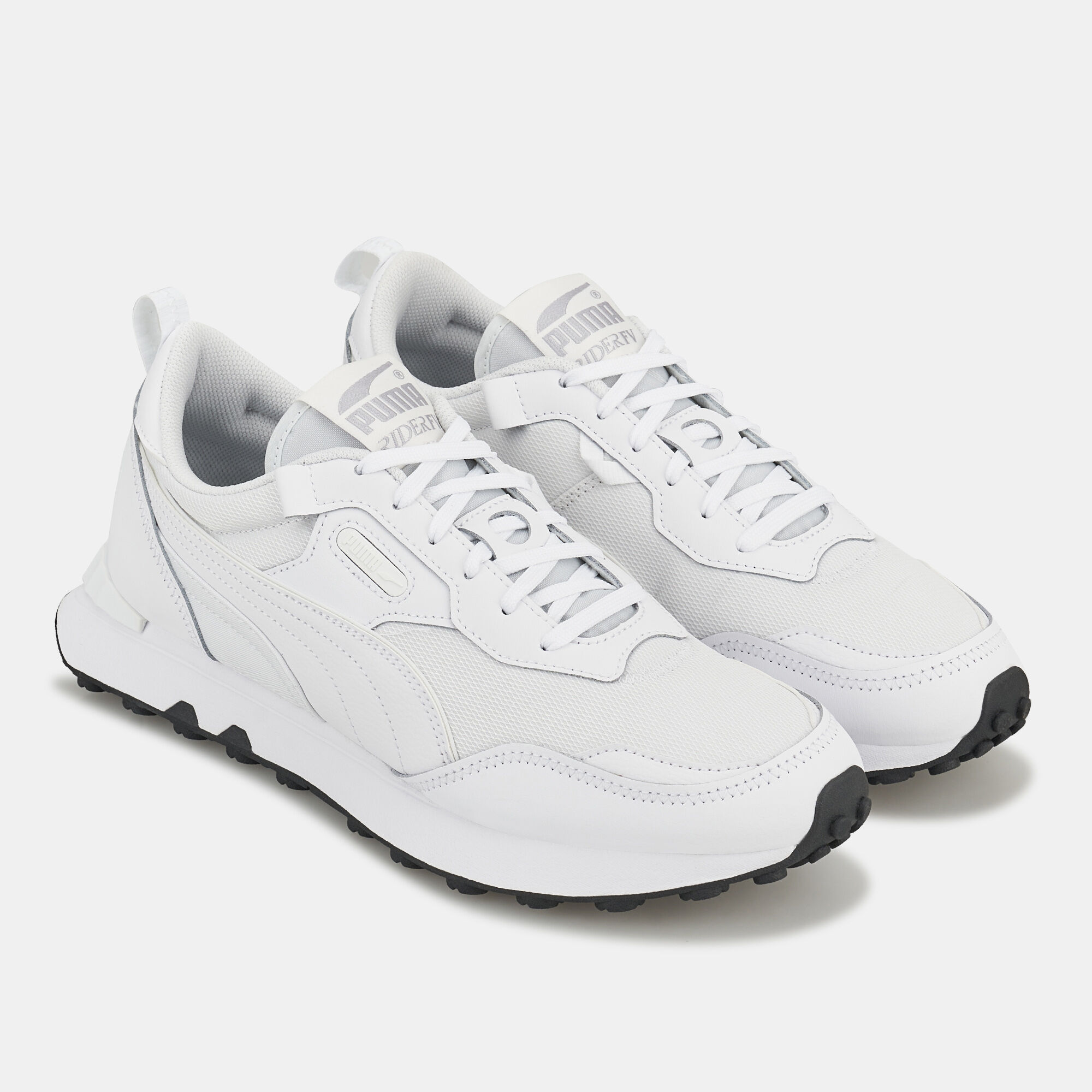Puma thunder leather white sale