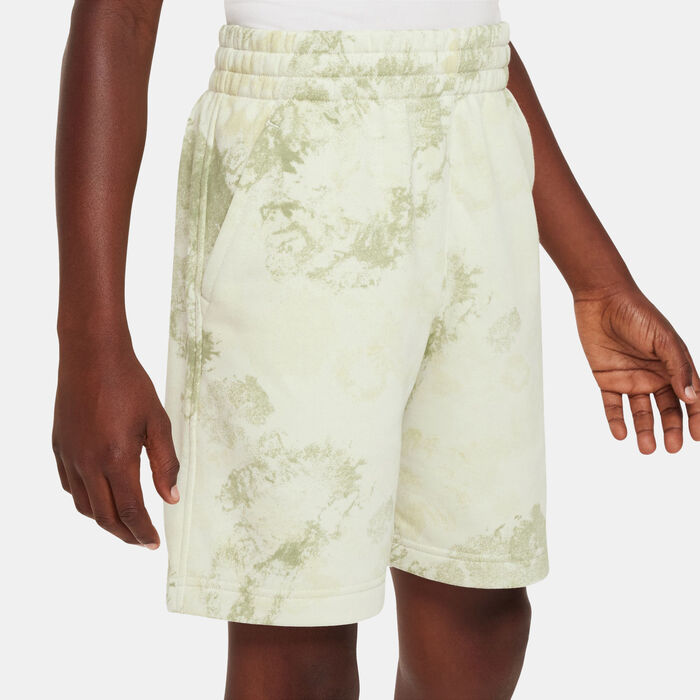Nike Kids' Sportswear Club Fleece Shorts Ivory image number 2