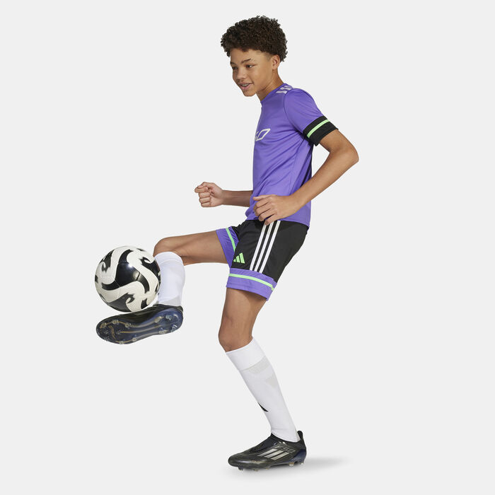 adidas Kids' F50 Football Top Purple adidas Kids' F50 Football Top Purple image number 2