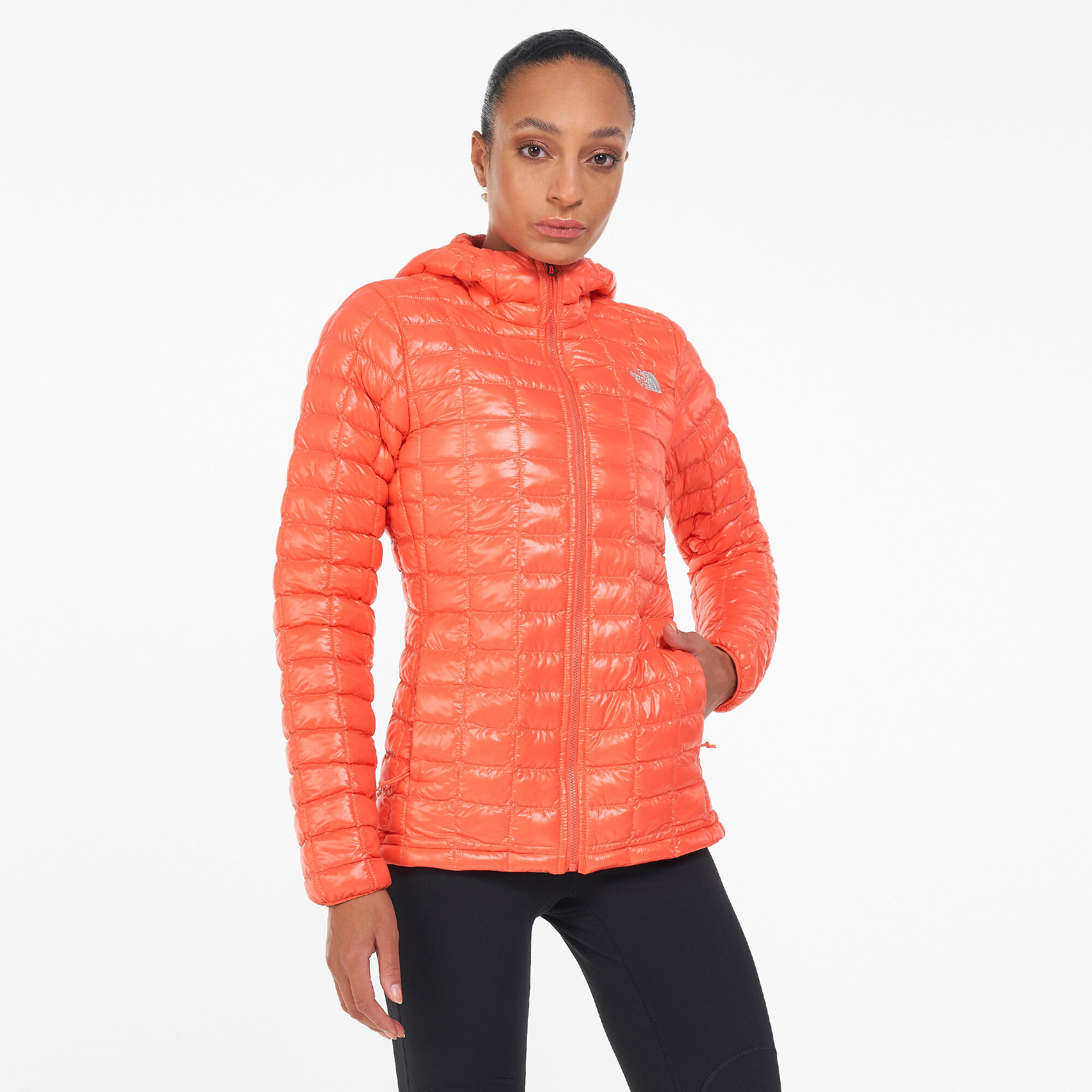 Buy The North Face Women s Thermoball Eco Hoodie Orange in KSA SSS