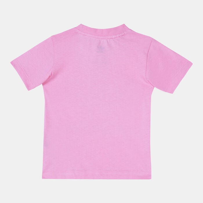 adidas Originals Kids' Trefoil T-Shirt (Baby & Toddler) Black adidas Originals Kids' Trefoil T-Shirt (Baby & Toddler) Black image number 1