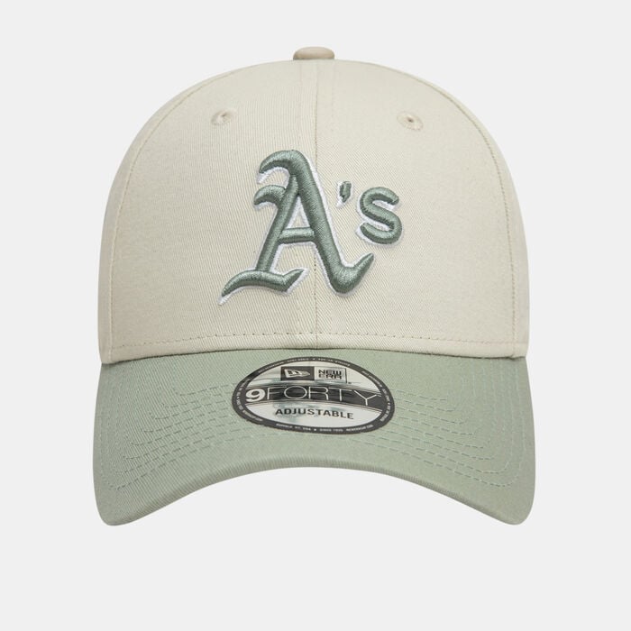 New Era Men's MLB Oakland Athletics World Series Patch 9FORTY Cap Beige New Era Men's MLB Oakland Athletics World Series Patch 9FORTY Cap Beige image number 0