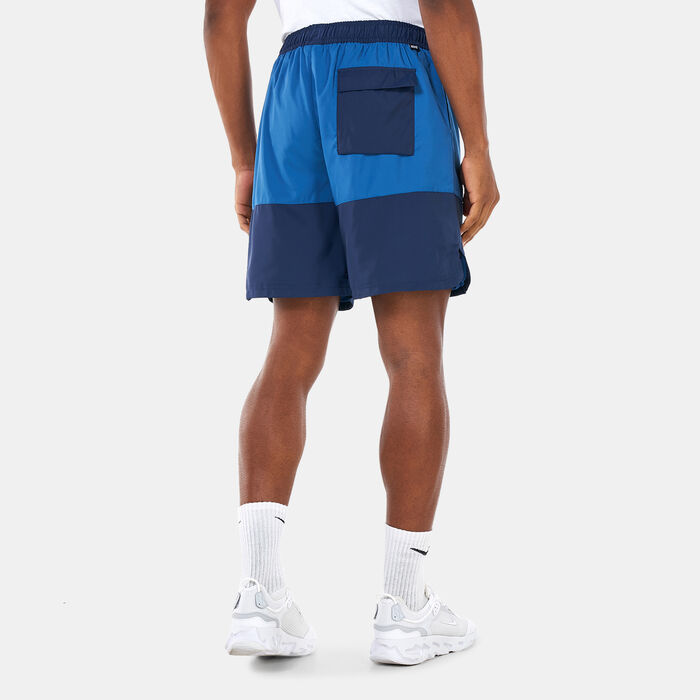 Nike Men's Sportswear SPE Woven Flow Long Shorts Blue Nike Men's Sportswear SPE Woven Flow Long Shorts Blue image number 1
