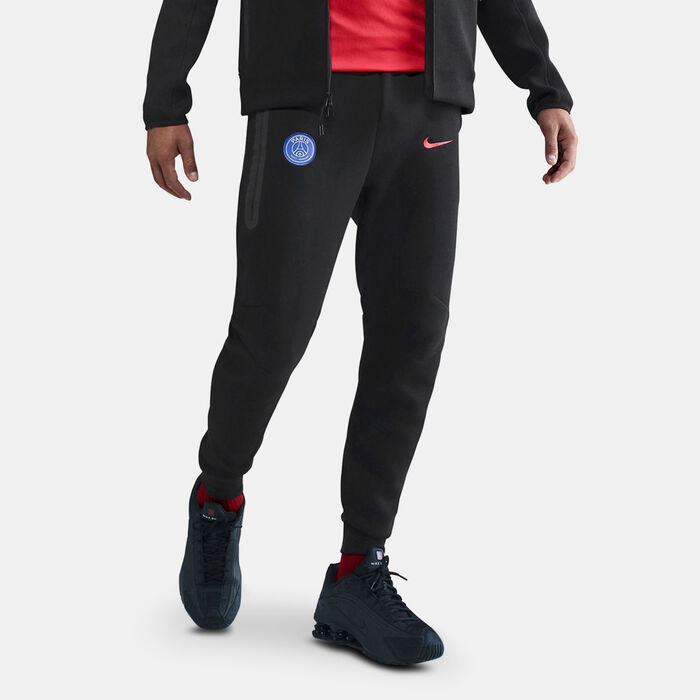 Nike Men's Paris Saint-Germain Tech Total 90 Joggers Black Nike Men's Paris Saint-Germain Tech Total 90 Joggers Black image number 0