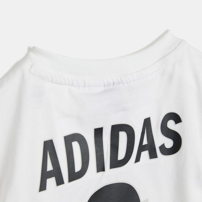 adidas Kids' Marvel Spiderman T-Shirt And Shorts Set White adidas Kids' Marvel Spiderman T-Shirt And Shorts Set White image number 4