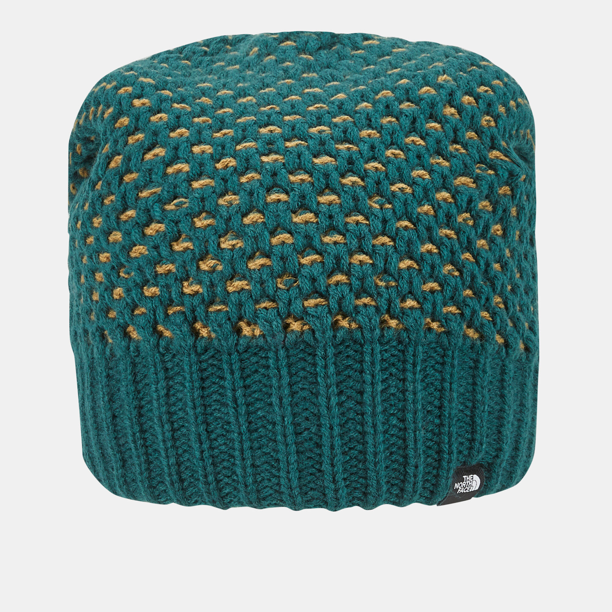 flax north face beanie