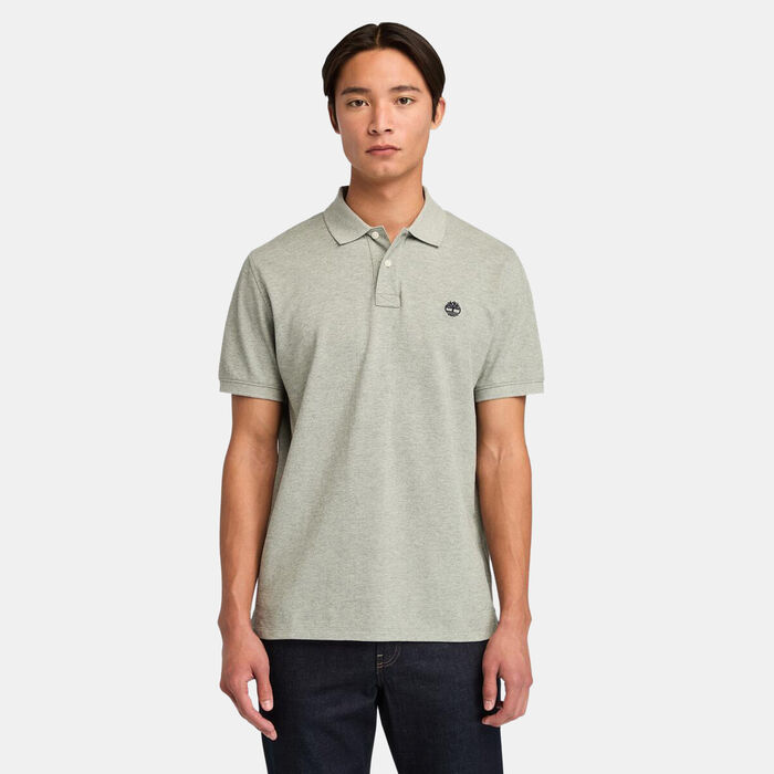 Timberland Men's MILLERS RIVER Polo Shirt Grey Timberland Men's MILLERS RIVER Polo Shirt Grey image number 0