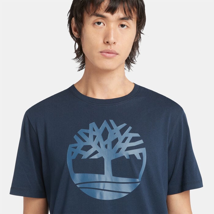 Timberland Men's Kennebec River Tree T-Shirt Blue Timberland Men's Kennebec River Tree T-Shirt Blue image number 3