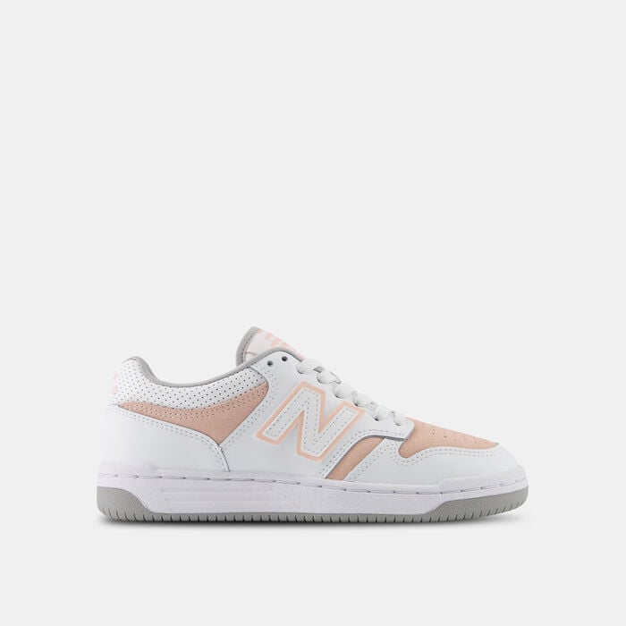 New Balance Kids' BB480 Shoes White New Balance Kids' BB480 Shoes White image number 0