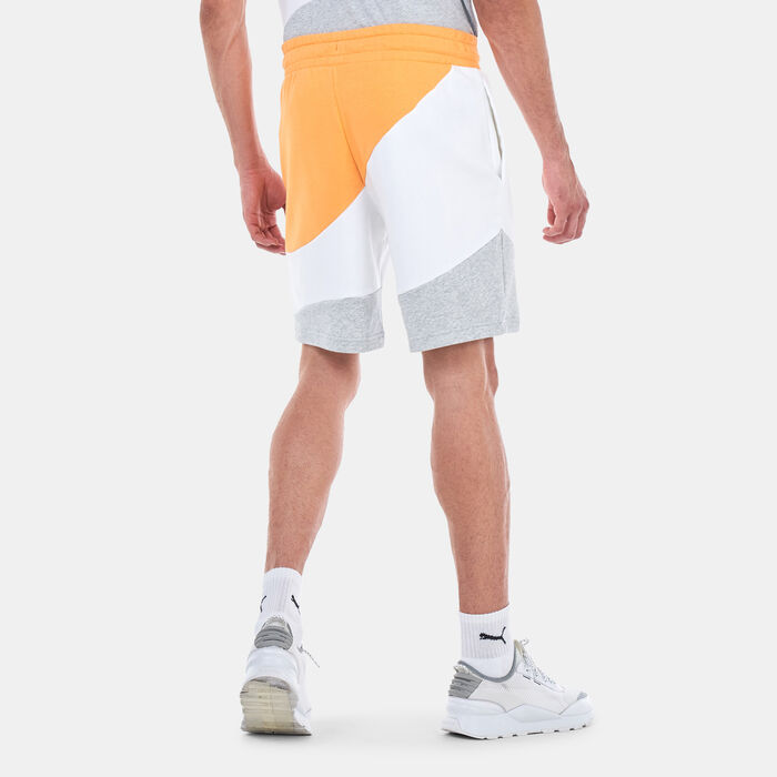 PUMA Men's Power Cat Shorts Orange PUMA Men's Power Cat Shorts Orange image number 1