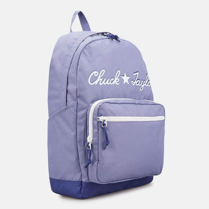 Converse Go 2 Large Logo Backpack Purple Converse Go 2 Large Logo Backpack Purple image number 2