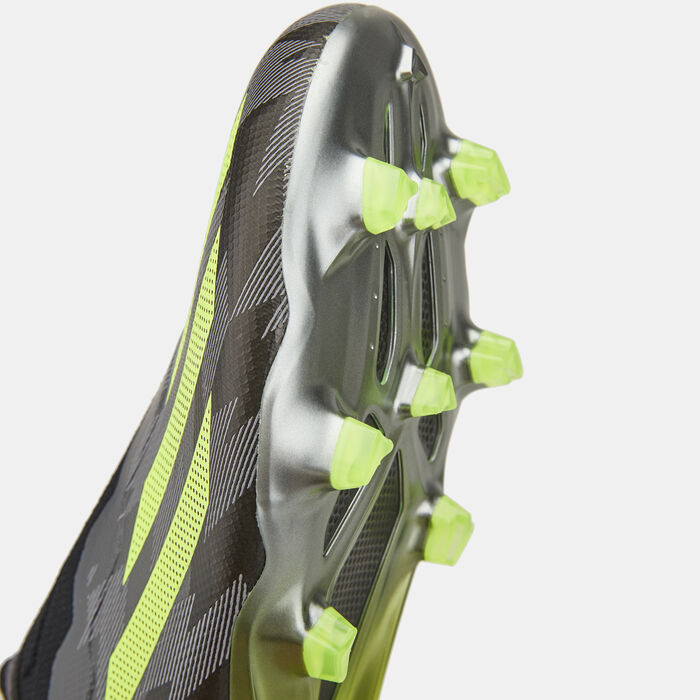 Buy adidas Men's X CRAZYFAST.1 Laceless Firm Ground Football Shoe Black ...