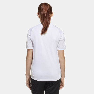 adidas Kids' Tiro 25 Competition Training Football Top White