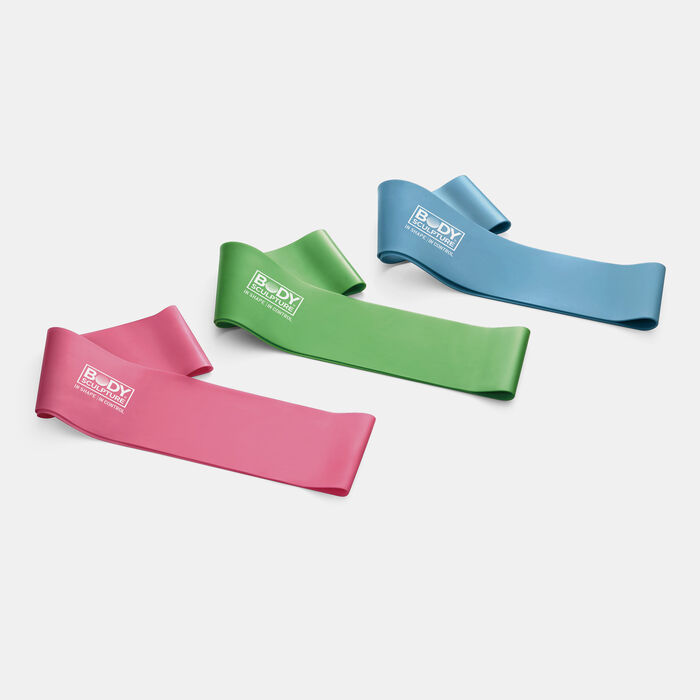 Body Sculpture Resistance Bands Set (3 Pieces) Multi-Color Body Sculpture Resistance Bands Set (3 Pieces) Multi-Color image number 0