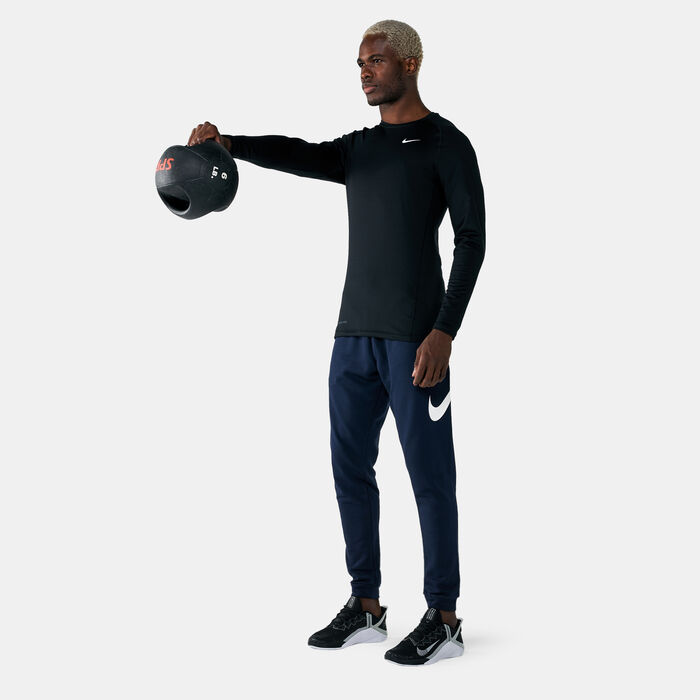 Nike Men's Pro Warm Long Sleeve T-Shirt Multi-Color Nike Men's Pro Warm Long Sleeve T-Shirt Multi-Color image number 2