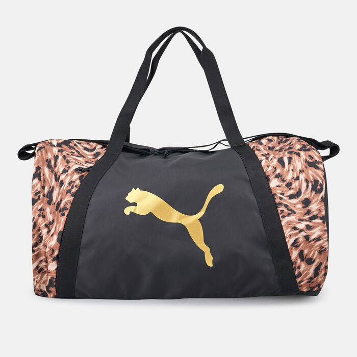 PUMA Women's Barrel Duffel Bag Black PUMA Women's Barrel Duffel Bag Black image number 0