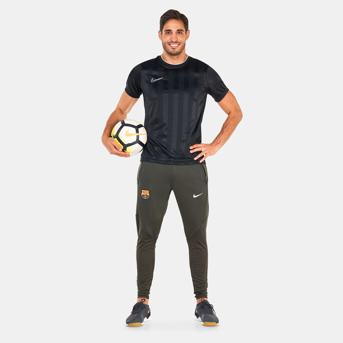 Nike Men's F.C. Barcelona Dri-FIT Strike Pants Green image number 2