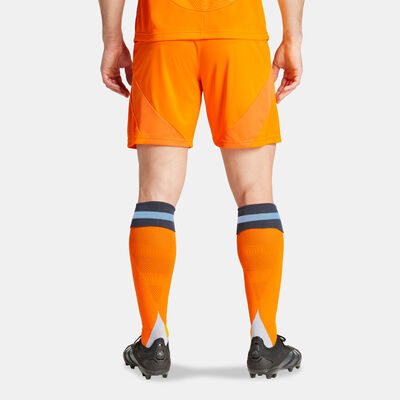 adidas Men's Real Madrid 24/25 Away Replica Football Shorts Orange