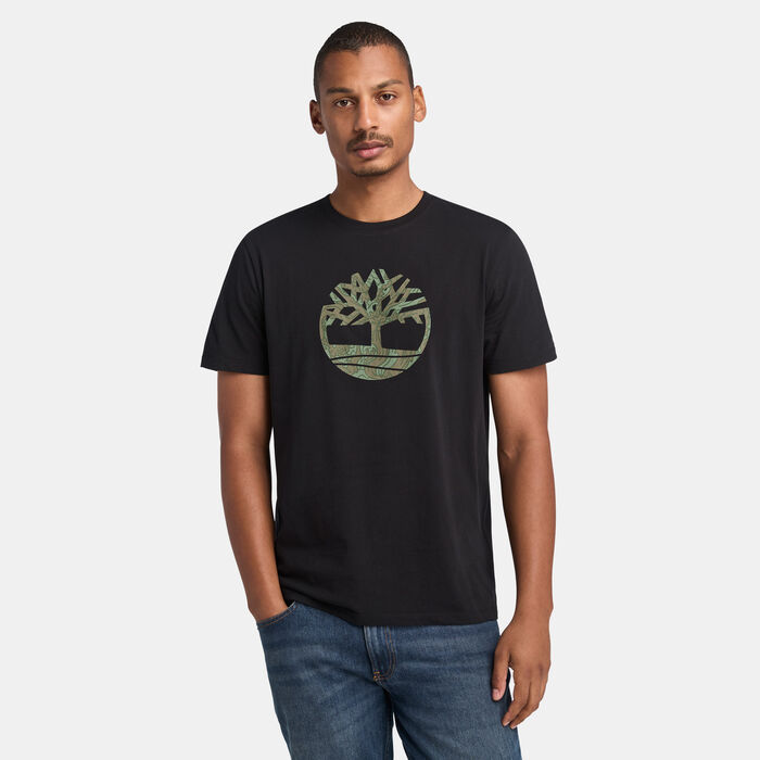 Timberland Men's Kennebec River Tree T-Shirt Black Timberland Men's Kennebec River Tree T-Shirt Black image number 0