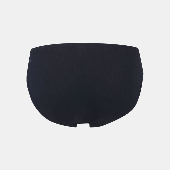 Speedo Men's Allover 7cm Swimming Brief Black image number 1