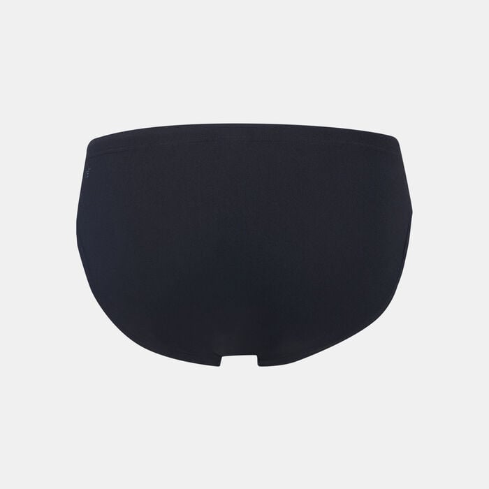 Speedo Men's Allover 7cm Swimming Brief Black Speedo Men's Allover 7cm Swimming Brief Black image number 1
