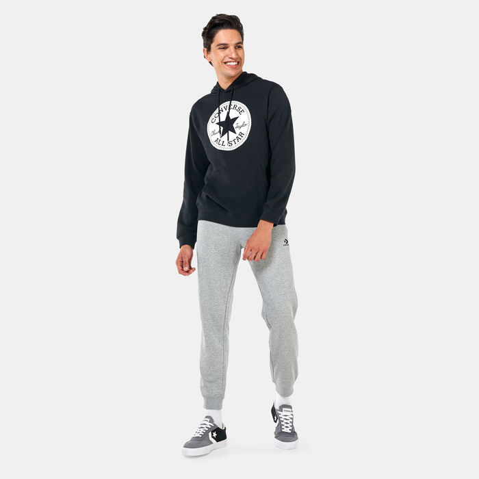 Converse Go-To Embroidered Star Chevron Sweatpants Grey Converse Go-To Embroidered Star Chevron Sweatpants Grey image number 2
