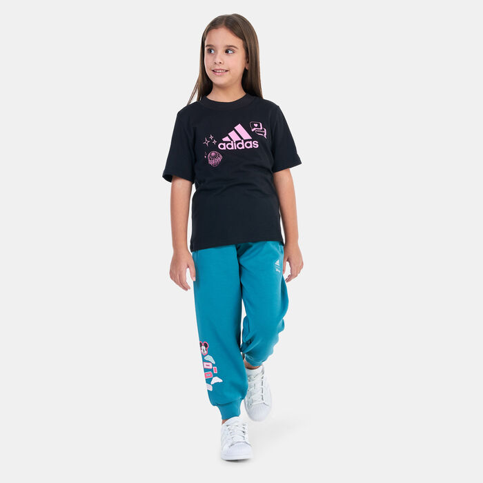 adidas Kids' Brand Love Graphic T-Shirt Black adidas Kids' Brand Love Graphic T-Shirt Black image number 2