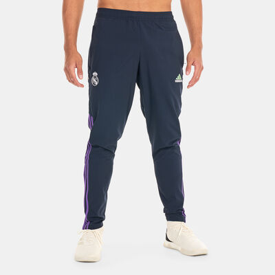 adidas Men's Real Madrid Condivo 22 Presentation Pants Blue adidas Men's Real Madrid Condivo 22 Presentation Pants Blue