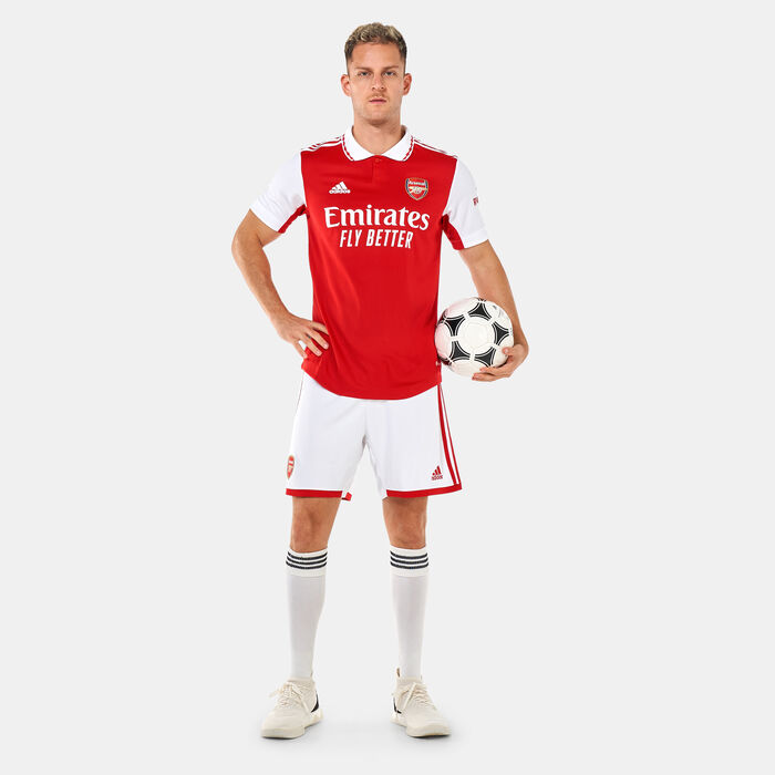 adidas Men's Arsenal Home Official Jersey - 2022/23 Red image number 2